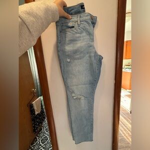 Express 12 curvy skinny jeans